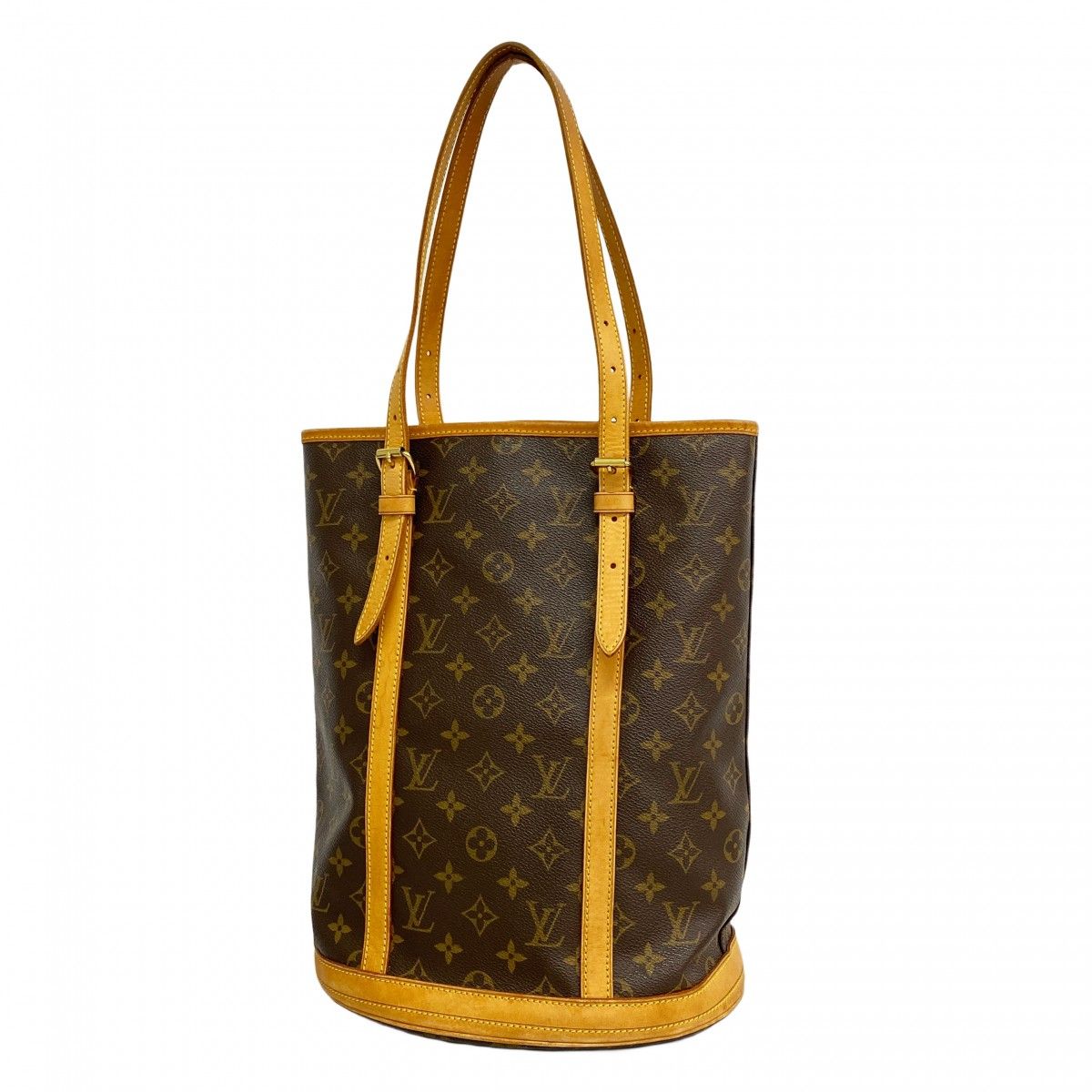 Louis Vuitton Tote Monogram Bucket GM Brown