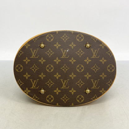 Louis Vuitton Tote Monogram Bucket GM Brown — view 3