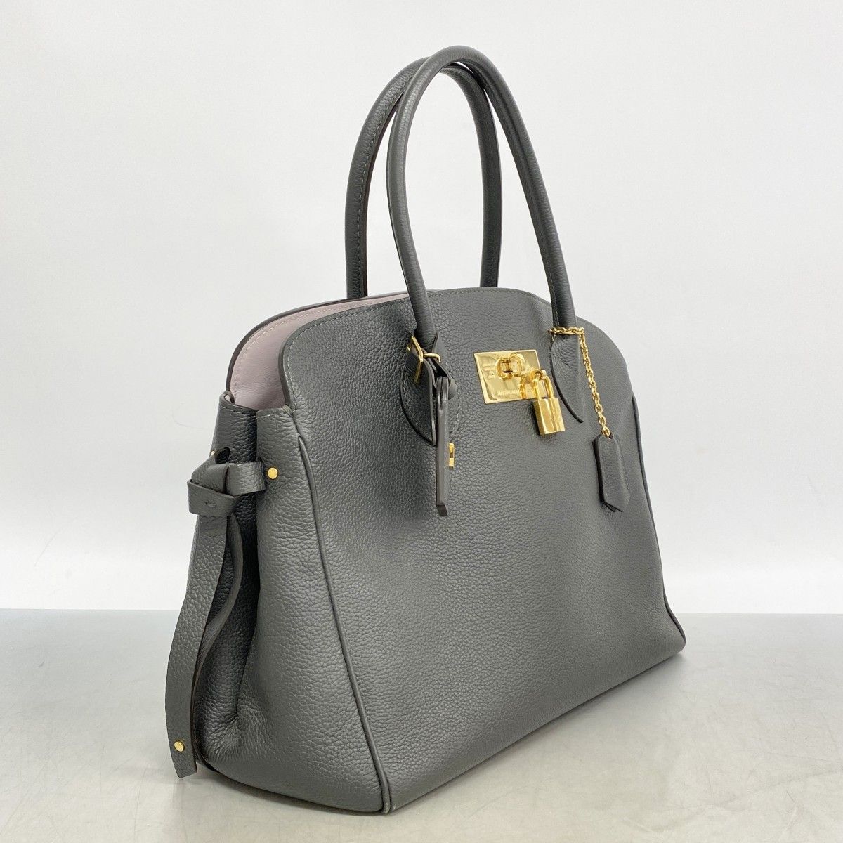 Louis Vuitton Handbag Taurillon Mirror MM Etain — view 2