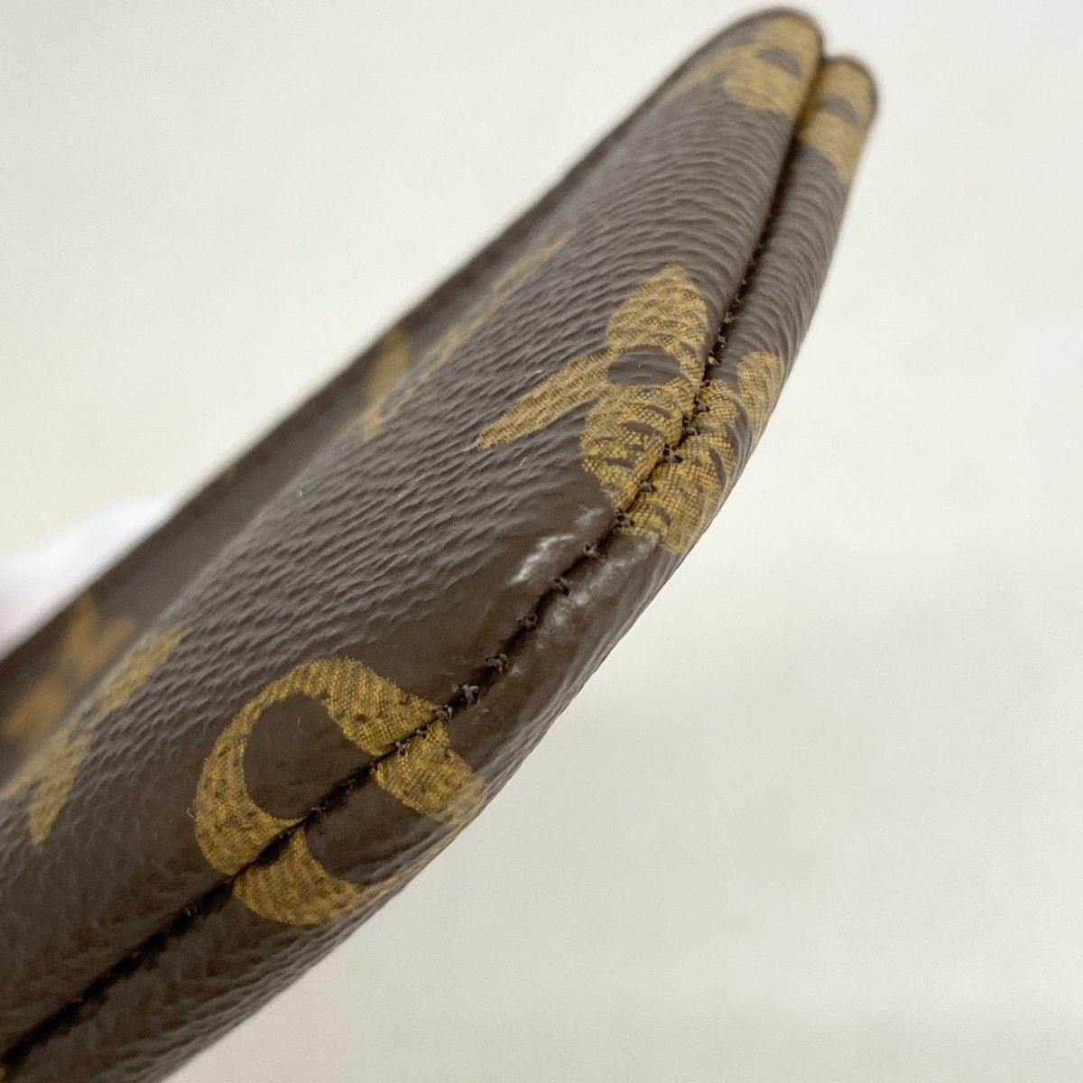 Louis Vuitton Coin Case Monogram Pochette Cles Brown — view 5