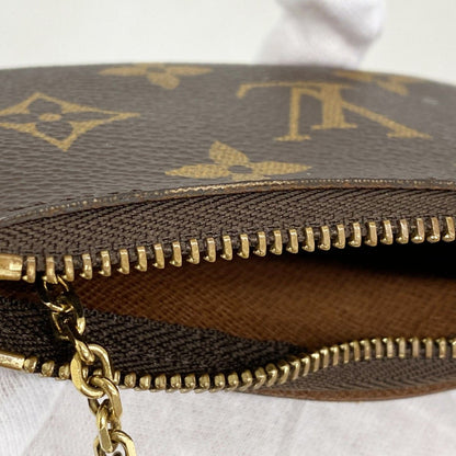 Louis Vuitton Coin Case Monogram Pochette Cles Brown — view 6