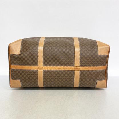 Celine Boston Bag Macadam Brown Gold — view 3