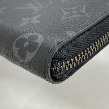 Louis Vuitton Wallet Monogram Eclipse Portefeuille Brazza Black — view 5