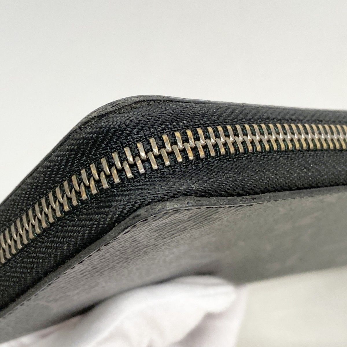 Louis Vuitton Wallet Monogram Eclipse Portefeuille Brazza Black — view 6