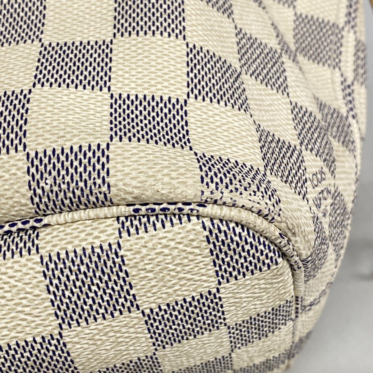 Louis Vuitton Tote Damier Azur Neverfull PM White — view 7