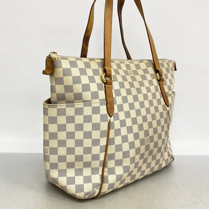 Louis Vuitton Tote Damier Azur Totally MM White — view 2