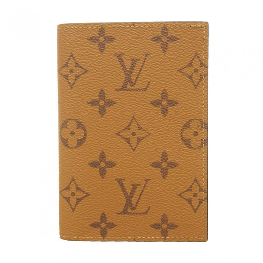 Louis Vuitton Passport Case Monogram Reverse Couverture Brown