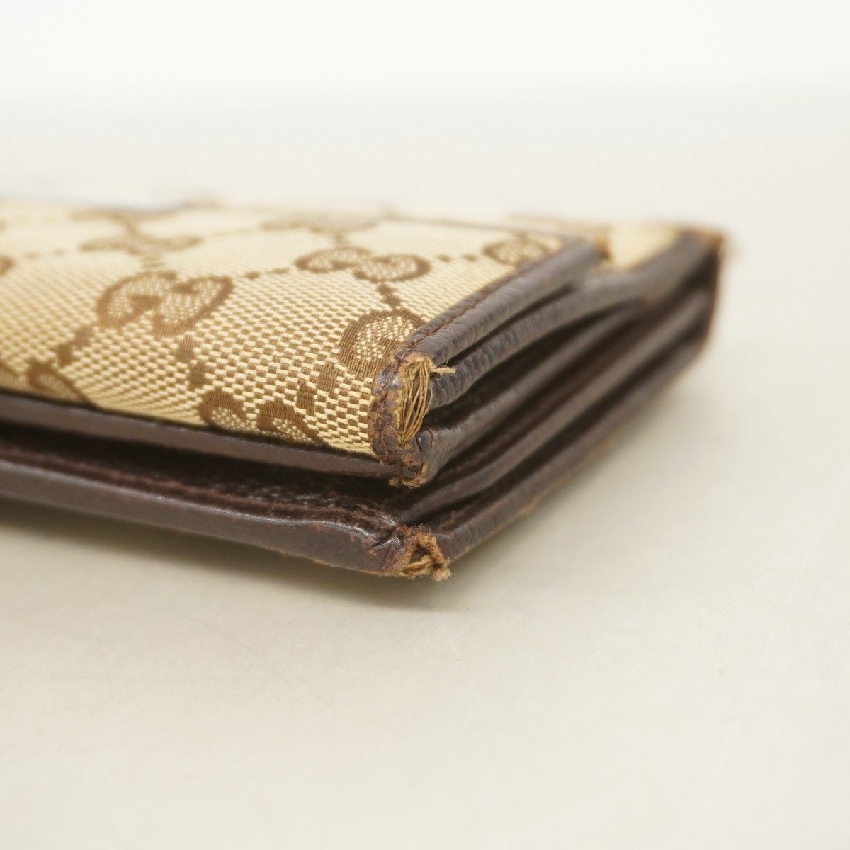 Gucci Wallet GG Canvas Beige Silver — view 5