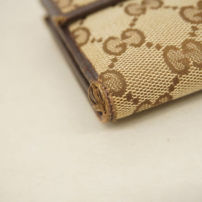 Gucci Wallet GG Canvas Beige Silver — view 6