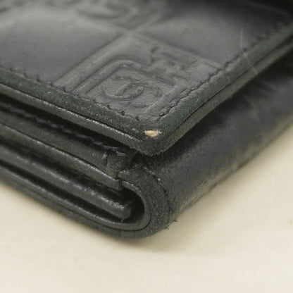 Chanel Wallet Icon Lambskin Black Silver — view 5
