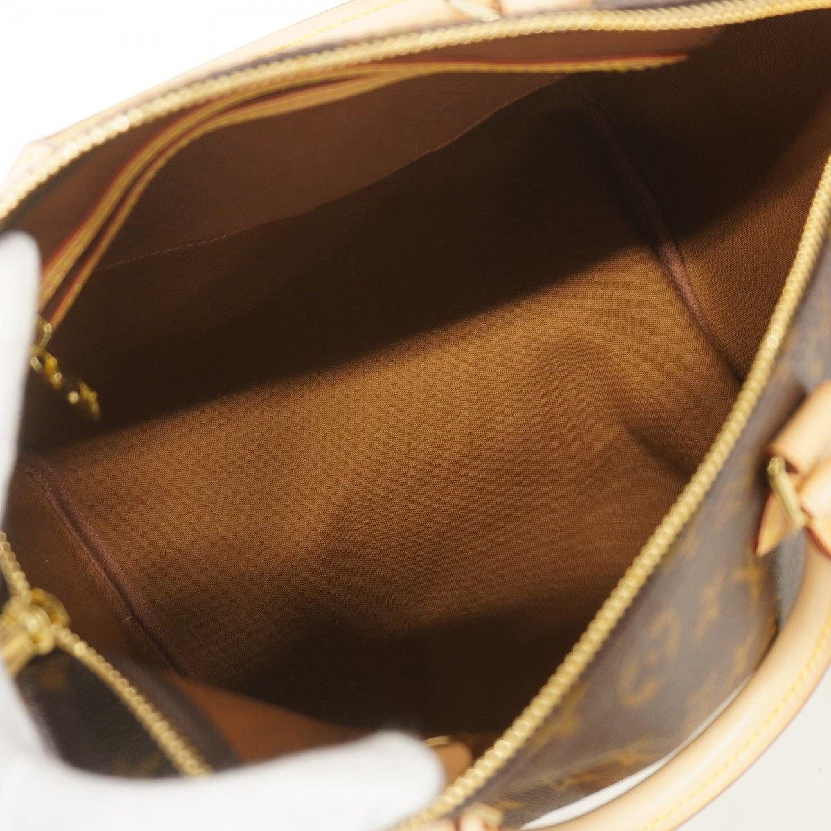 Louis Vuitton Handbag Monogram Speedy 30 Brown — view 4