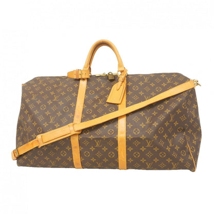 Louis Vuitton Boston Bag Monogram Keepall Bandouliere 60 Brown