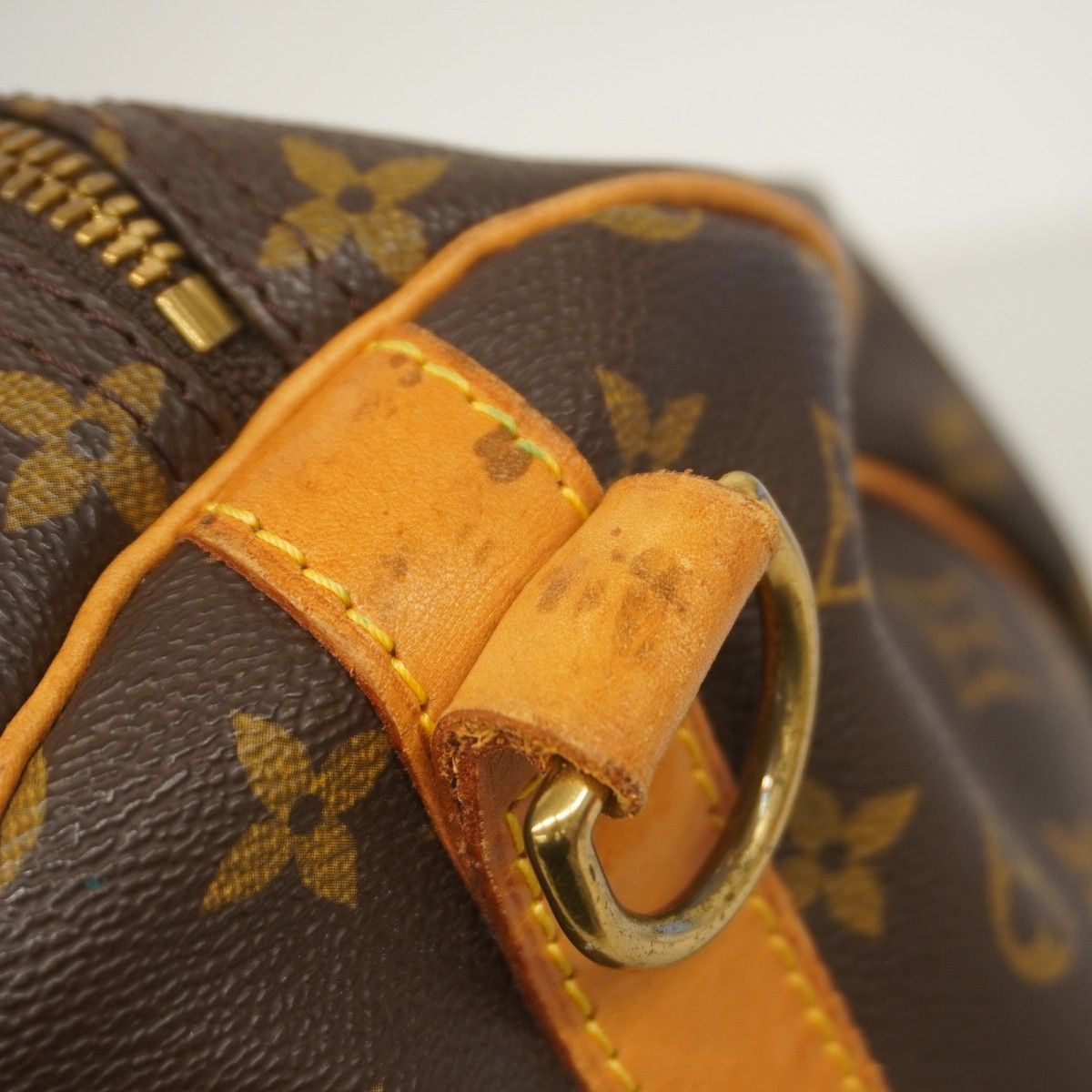 Louis Vuitton Boston Bag Monogram Keepall Bandouliere 60 Brown — view 9