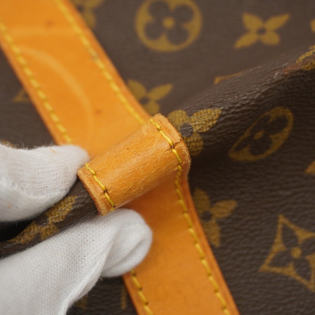 Louis Vuitton Boston Bag Monogram Keepall Bandouliere 60 Brown — view 7