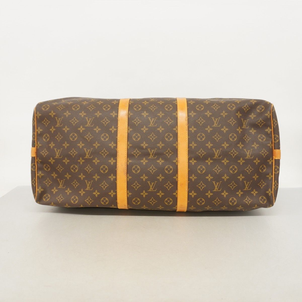 Louis Vuitton Boston Bag Monogram Keepall Bandouliere 60 Brown — view 3