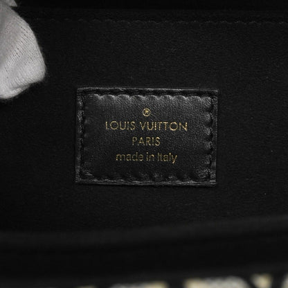 Louis Vuitton Handbag Monogram Jacquard Pochette Metis MM Black 2-Way Bag — view 5