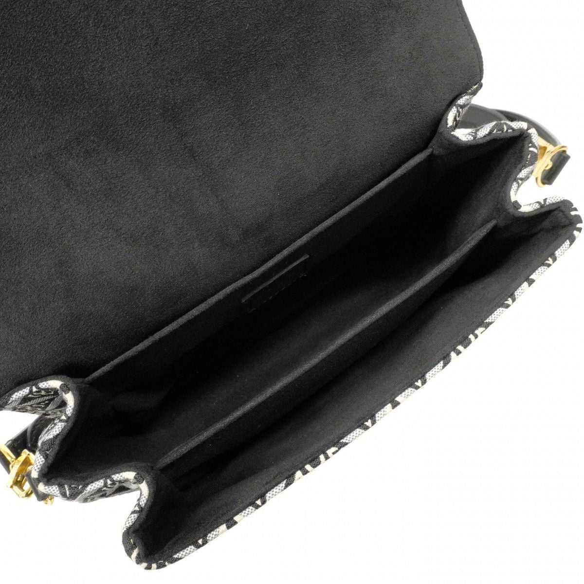 Louis Vuitton Handbag Monogram Jacquard Pochette Metis MM Black 2-Way Bag — view 4