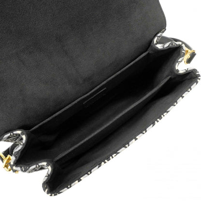 Louis Vuitton Handbag Monogram Jacquard Pochette Metis MM Black 2-Way Bag — view 4