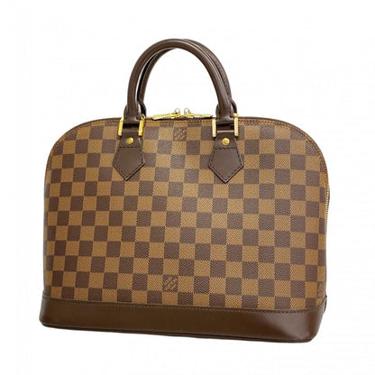 Louis Vuitton Handbag Damier Alma Ebene