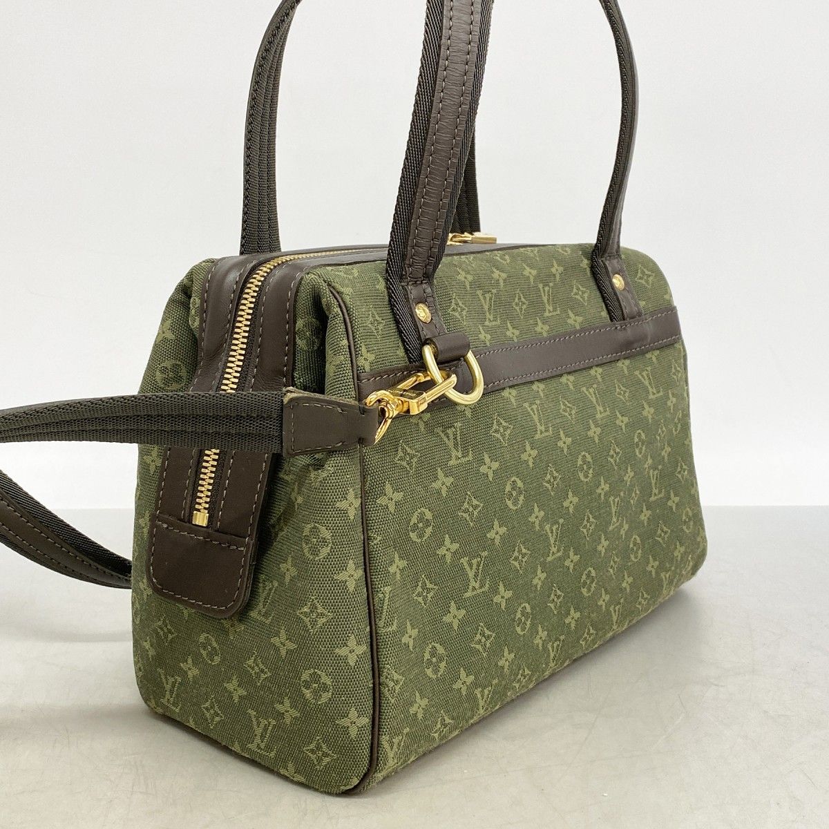 Louis Vuitton Handbag Monogram Mini Josephine PM Khaki 2-Way Bag — view 2