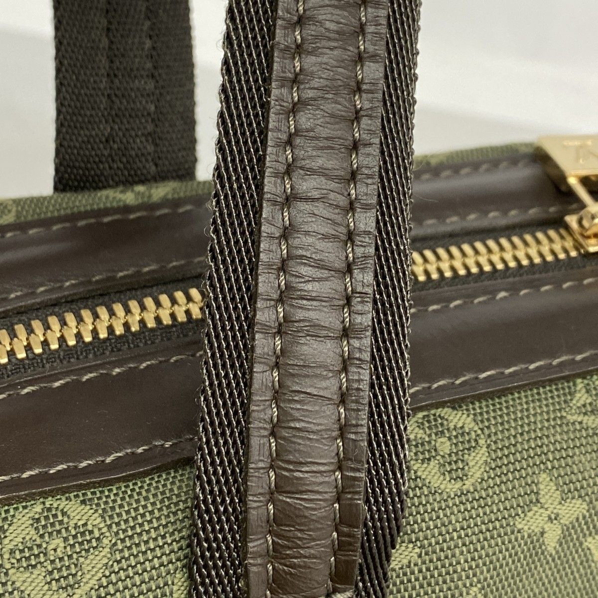 Louis Vuitton Handbag Monogram Mini Josephine PM Khaki 2-Way Bag — view 9