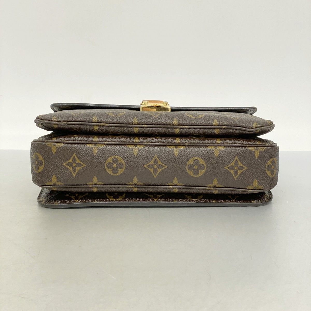Louis Vuitton Handbag Monogram Pochette Metis MM Brown 2-Way Bag — view 3