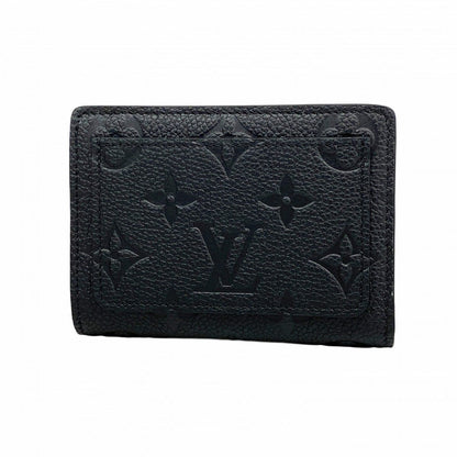 Louis Vuitton Wallet Monogram Empreinte Portefeuille Noir