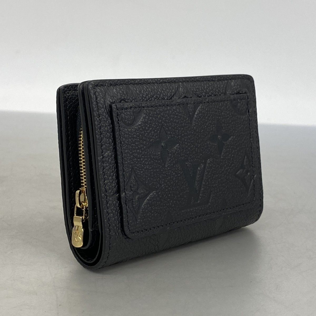 Louis Vuitton Wallet Monogram Empreinte Portefeuille Noir — view 2
