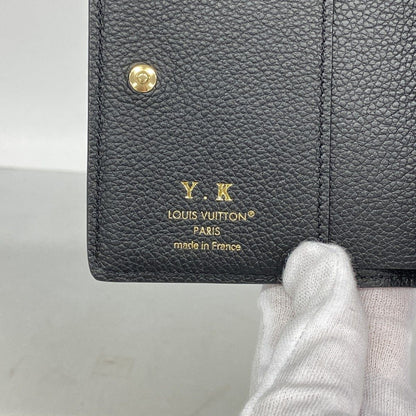 Louis Vuitton Wallet Monogram Empreinte Portefeuille Noir — view 4