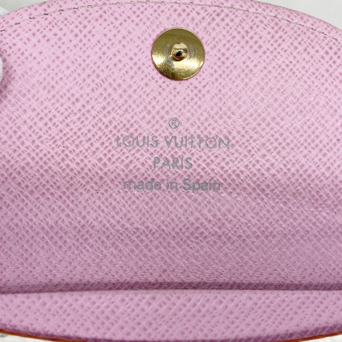 Louis Vuitton Business Card Holder Monogram Multicolor Envelope Blanc Rich — view 4