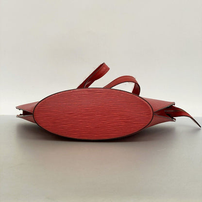 Louis Vuitton Handbag Epi Saint Jacques Castilian Red — view 3