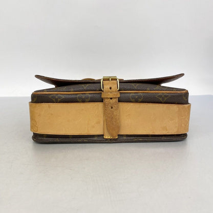 Louis Vuitton Shoulder Bag Monogram Carte Ciel GM Brown — view 3