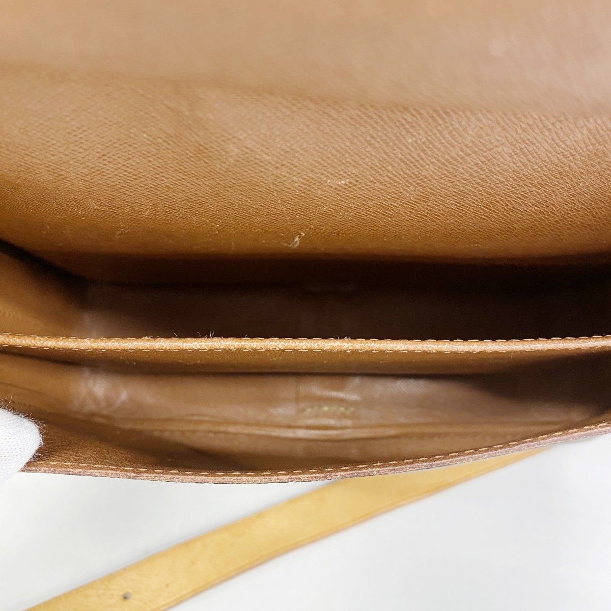 Louis Vuitton Shoulder Bag Monogram Carte Ciel GM Brown — view 4