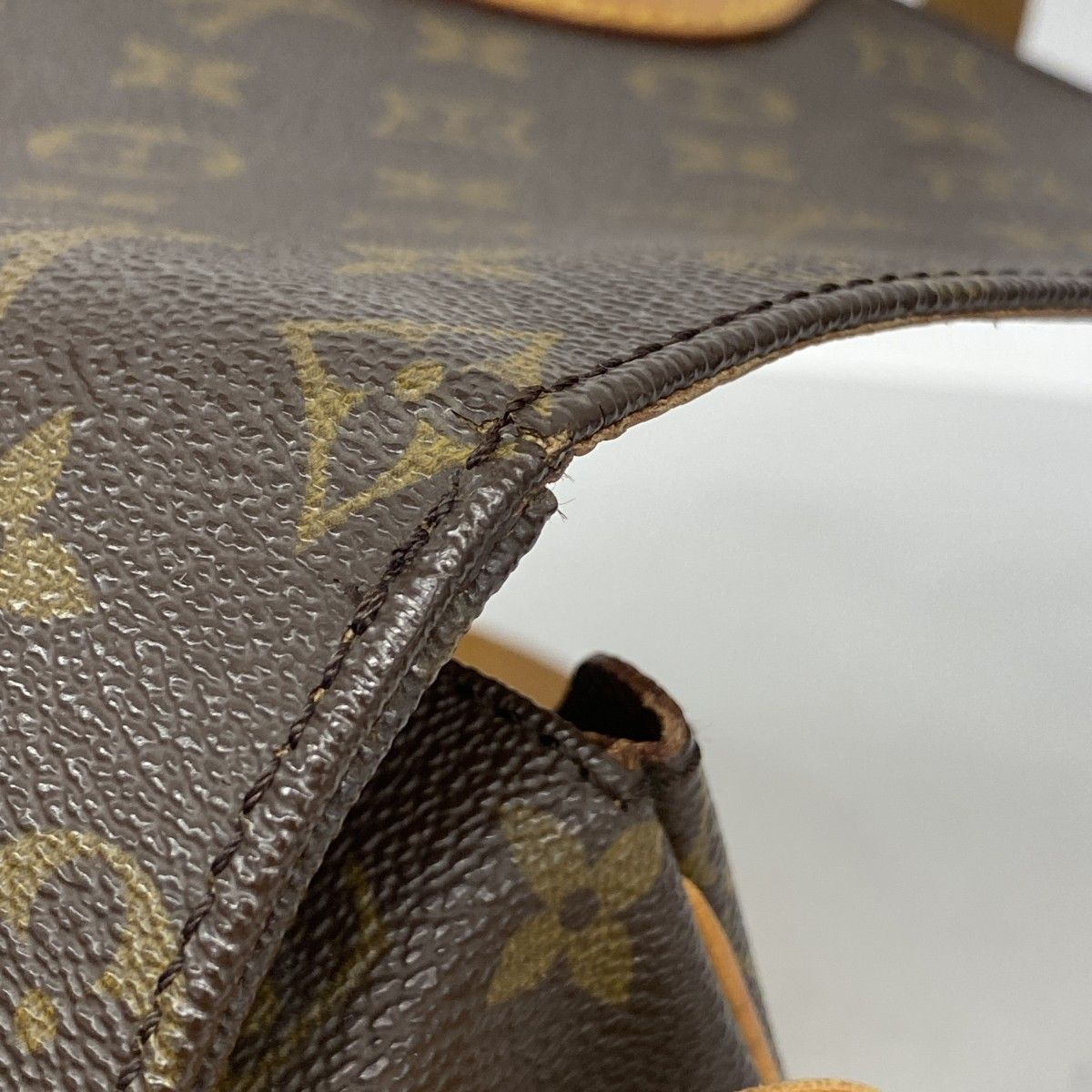 Louis Vuitton Shoulder Bag Monogram Carte Ciel GM Brown — view 7