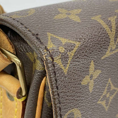 Louis Vuitton Shoulder Bag Monogram Carte Ciel GM Brown — view 6