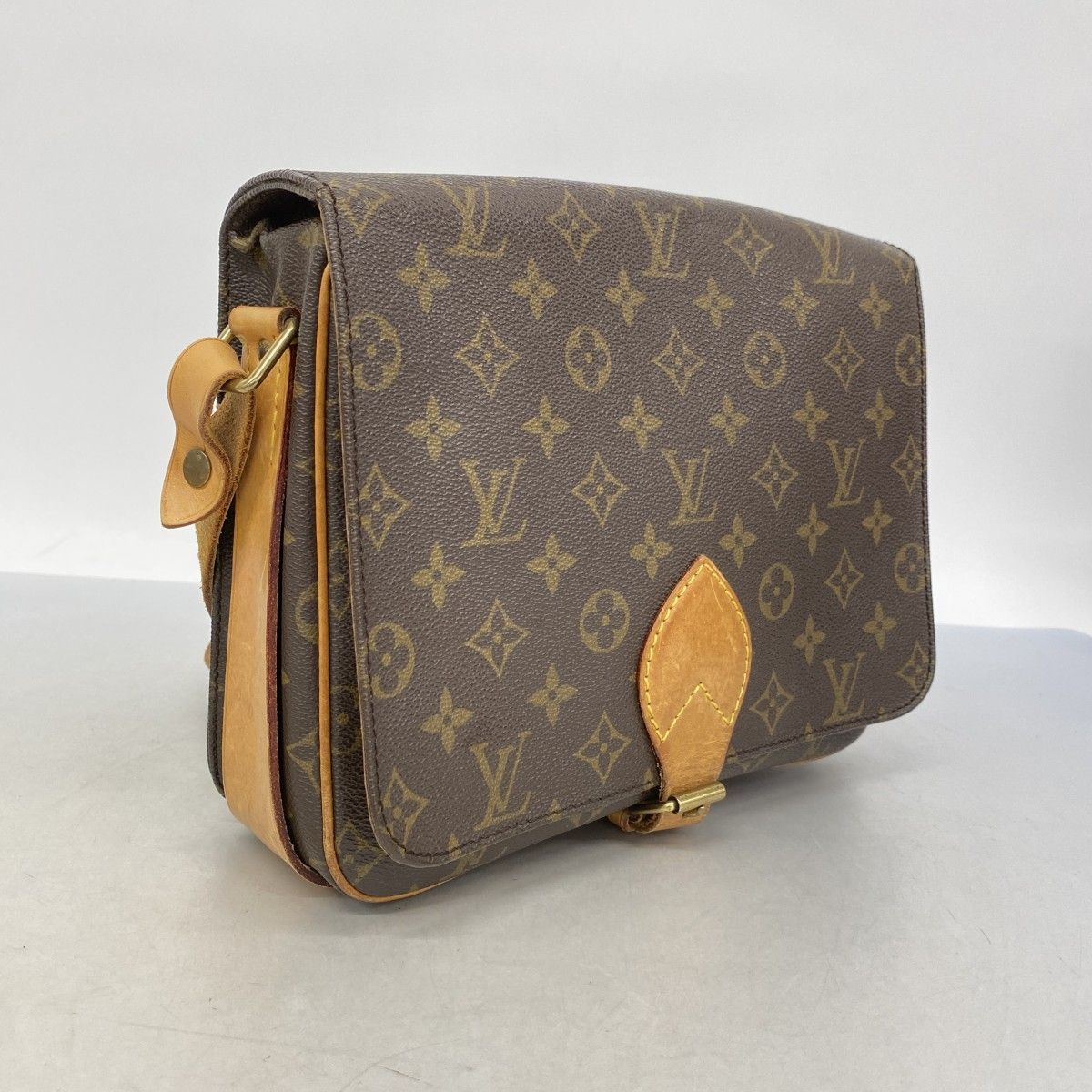 Louis Vuitton Shoulder Bag Monogram Carte Ciel GM Brown — view 2