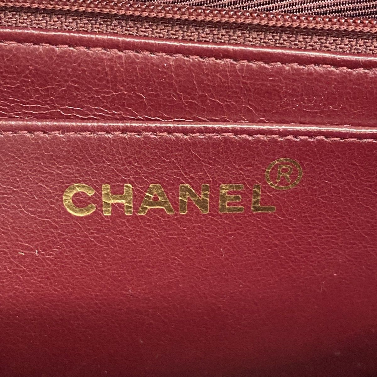 Chanel Shoulder Bag Quilted Lambskin Black Gold — view 5