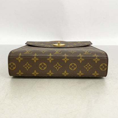 Louis Vuitton Handbag Monogram Malesherbes Brown — view 3