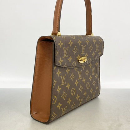 Louis Vuitton Handbag Monogram Malesherbes Brown — view 2