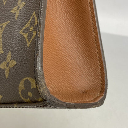 Louis Vuitton Handbag Monogram Malesherbes Brown — view 6