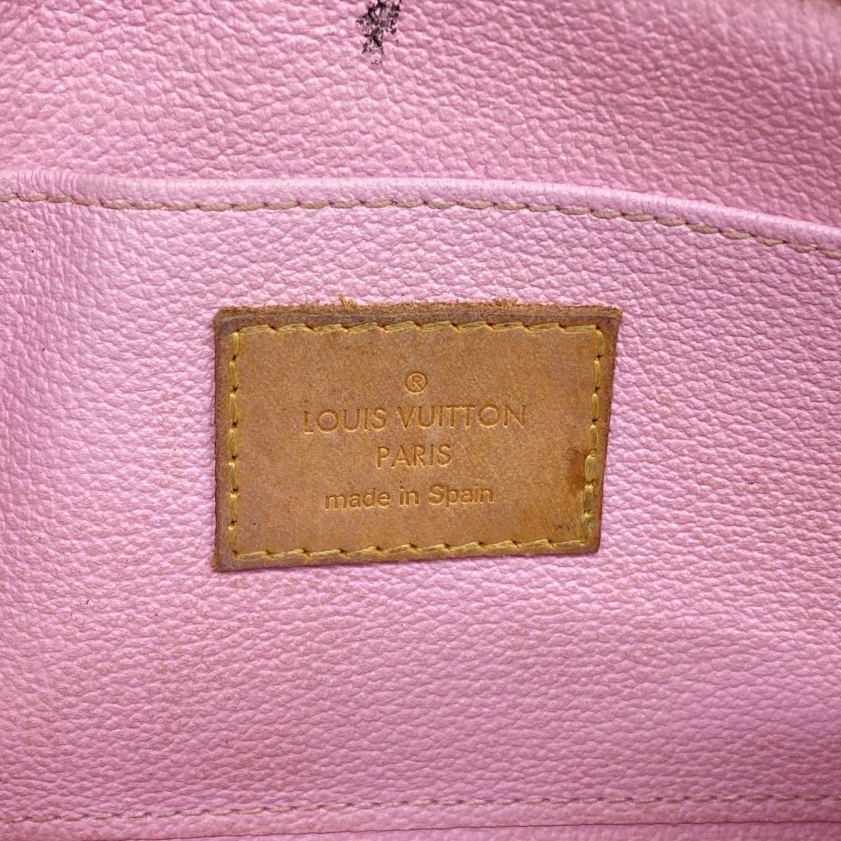 Louis Vuitton Pouch Monogram Multicolor Pochette Cosmetic Blanc Rich — view 5