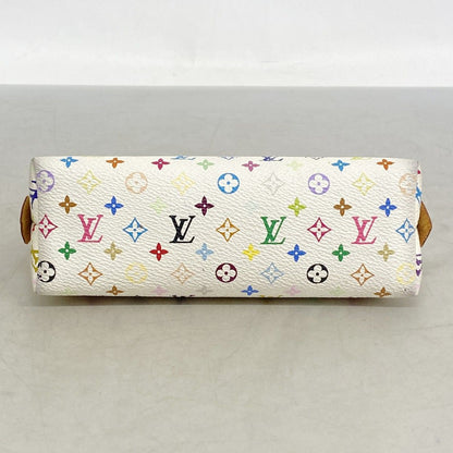Louis Vuitton Pouch Monogram Multicolor Pochette Cosmetic Blanc Rich — view 3