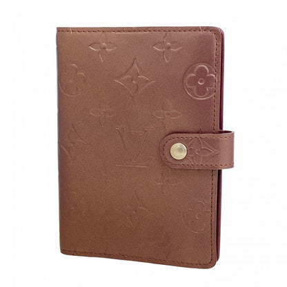 Louis Vuitton Notebook Cover Monogram Matte Agenda PM Violet