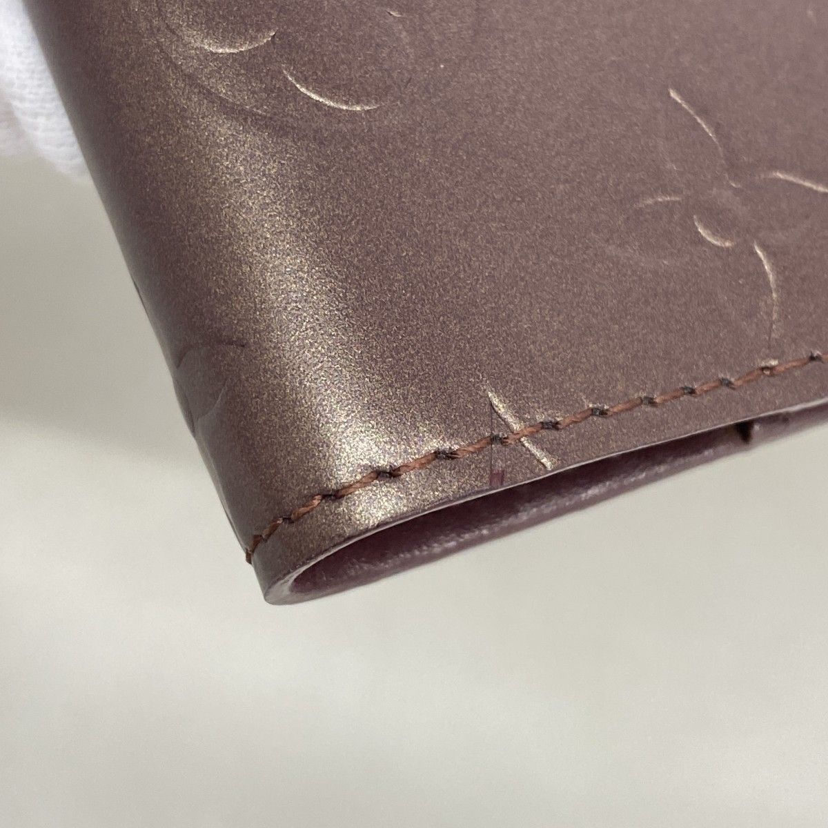 Louis Vuitton Notebook Cover Monogram Matte Agenda PM Violet — view 5