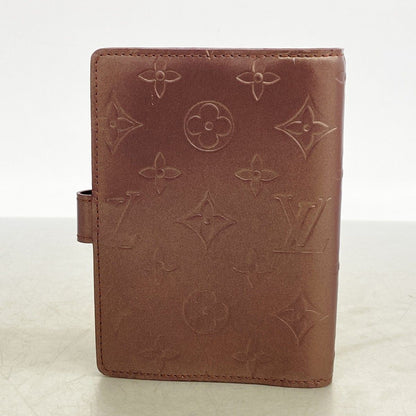 Louis Vuitton Notebook Cover Monogram Matte Agenda PM Violet — view 8