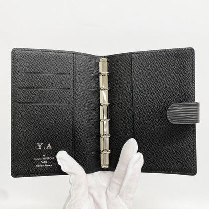 Louis Vuitton Notebook Cover Epi Agenda PM Noir — view 3