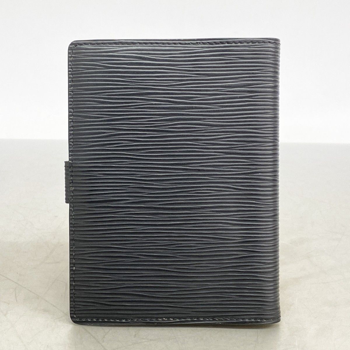 Louis Vuitton Notebook Cover Epi Agenda PM Noir — view 7