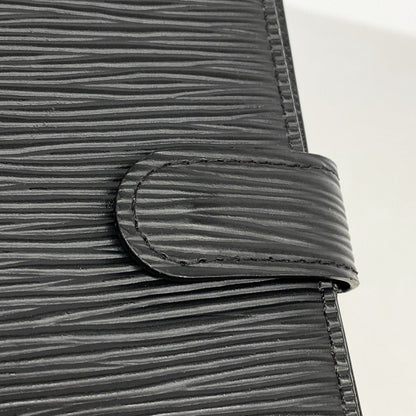 Louis Vuitton Notebook Cover Epi Agenda PM Noir — view 6