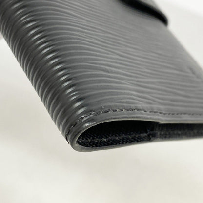Louis Vuitton Notebook Cover Epi Agenda PM Noir — view 5