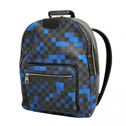 Louis Vuitton Backpack Damier Graphite Pixel Josh Black Blue
